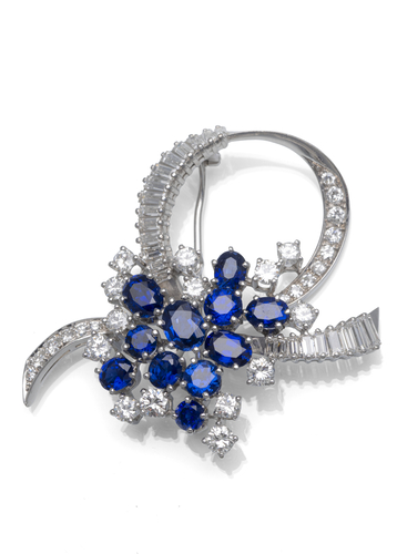 <b>Saphir Brillant Brosche</b> <b>Saphir Brillant Brosche</b>