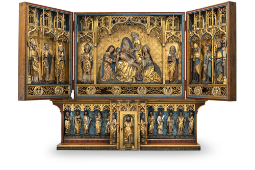<b>Spätgotischer Flügelaltar</b> <b>Spätgotischer Flügelaltar</b>