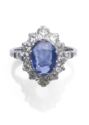 <b>Saphir Brillant Ring</b> <b>Saphir Brillant Ring</b>