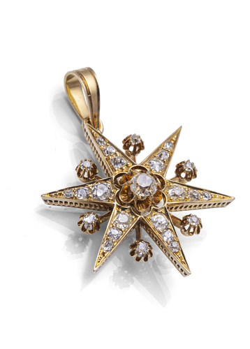 <b>Historischer Brillant Anhänger</b> <b>Historischer Brillant Anhänger</b>