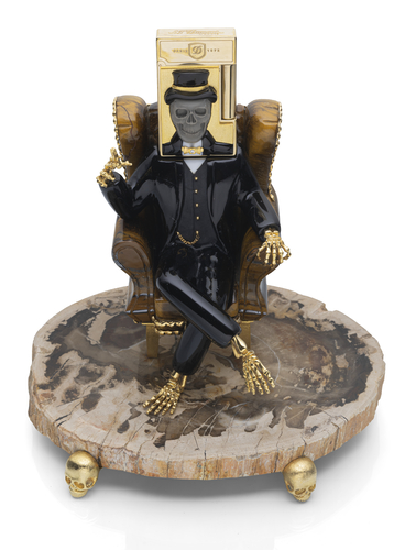 <b>S.T. DUPONT DANDY 016645S Dandy Skull Feuerzeug, Exclusive Limited Edition</b> <b>S.T. DUPONT DANDY 016645S Dandy Skull Feuerzeug, Exclusive Limited Edition</b>