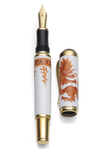 <b>MONTBLANC „Year of the Golden Dragon“ Füllfederhalter, Limited Edition</b> <b>MONTBLANC „Year of the Golden Dragon“ Füllfederhalter, Limited Edition</b>