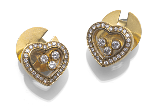 <b>CHOPARD Happy Diamonds Ohrstecker</b> <b>CHOPARD Happy Diamonds Ohrstecker</b>
