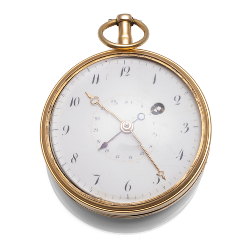<b>Spindeltaschenuhr mit Datumanzeige</b> <b>Spindeltaschenuhr mit Datumanzeige</b>