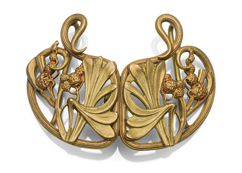<b>Jugendstil-Gürtelschnalle</b> <b>Jugendstil-Gürtelschnalle</b>