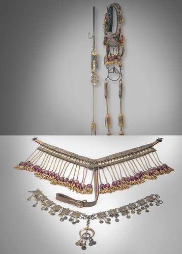 <b>Konvolut Pferde-Regalia</b> <b>Konvolut Pferde-Regalia</b>