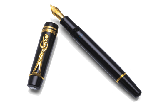 <b>MontBlanc Donation Leonard Bernstein Special Edition 1996 Kolbenfüllfederhalter</b> <b>MontBlanc Donation Leonard Bernstein Special Edition 1996 Kolbenfüllfederhalter</b>