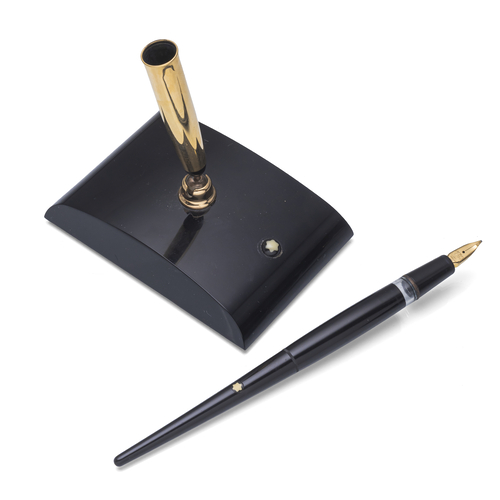 <b>MontBlanc, Vintage Kolbenfüller Desk Set</b> <b>MontBlanc, Vintage Kolbenfüller Desk Set</b>