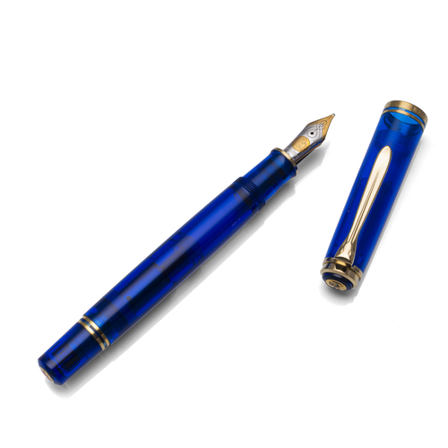 <b>Pelikan, Limited Edition Blue Ocean Kolbenfüllfederhalter</b> <b>Pelikan, Limited Edition Blue Ocean Kolbenfüllfederhalter</b>