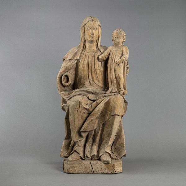 <b>VIRGIN AND CHILD ENTHRONDED</b>