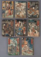 <b>UTAGAWA KUNISADA II. (1823-1880) AND OTHERS</b>