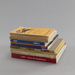 <b>A GROUP OF 12 BOOKS ON BUDDHIST ART, E.G. SCHOETTLE CATALOGUES 1, 22, 24, and 34</b>