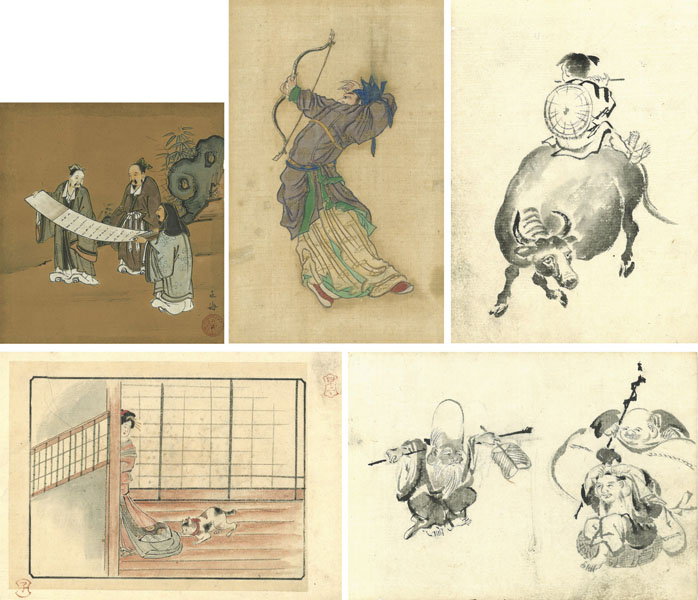 <b>Tosa Mitsumoto (1530-1569) zugeschrieben</b>